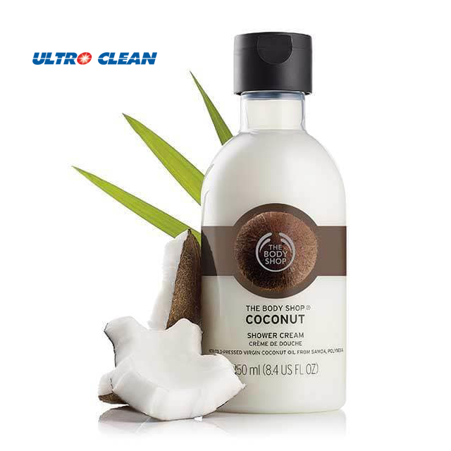 250ML High Quality  Original Whitening Lightening Paraben Free Refresh Coconut Milk Shower Gel